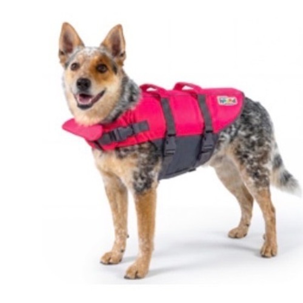 Outward Hound Granby Splash Pink Dog Life Jacket Medium Reflective Ripstop NEW